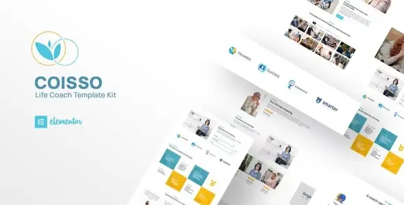 Coisso – Life Coach Elementor Template Kit